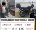 En un Puesto de Inspección Ciudadana, el Grupo Interinstitucional detuvo a un civil; se le localizó un arma punzocortante