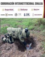 Grupo Interinstitucional destruye 99 artefactos explosivos en Escuinapa