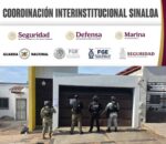 Tras cumplimentar una Orden Técnica de Investigación en el fraccionamiento Los Ángeles, el Grupo Interinstitucional asegura un arma larga, municiones, equipo táctico y retira artefactos explosivos