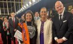Sheinbaum participa en sorteo de la FIFA
