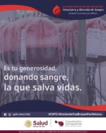 Sinaloa se une a la Jornada Nacional de Donación Voluntaria y Altruista de Sangre