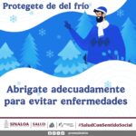 Sinaloa encabeza la estadística de vacunación contra influenza, pero aumentarán enfermedades por el frío