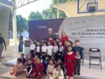Con apoyo del Gobierno del Estado, inauguran techumbre y barda perimetral en primaria Álvaro Obregón