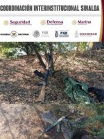 Asegura Grupo Interinstitucional armamento en Casas Viejas, Elota