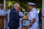 Atestigua Gobernador Rocha ceremonia de entrega-recepción del mando de armas de la Cuarta Región Naval