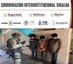 En Villa Juárez, el Grupo Interinstitucional asegura a 3 civiles, 3 armas largas, cargadores y cartuchos