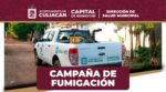 Dan seguimiento a campaña de fumigación en colonias de Culiacán