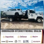 Durante el Operativo Interinstitucional Contra el Robo de Vehículos, se recuperaron tres unidades robadas en Navolato