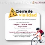 Avenida Leonismo Internacional tendrá cierre vial por Olimpiada de CONADE 2026