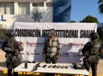 El Grupo Interinstitucional detiene a civil armado; le aseguran municiones, explosivos y radio en Culiacán