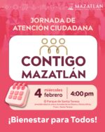 Realizará Gobierno Municipal jornada de atención “Contigo Mazatlán” en Santa Teresa
