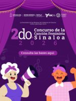 SEMUJERES convoca a participar en el 2do Concurso de la Canción Feminista Sinaloa 2026