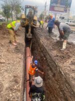 Continúa JAPAC con la sustitución de redes de drenaje