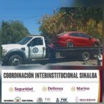 En Culiacán, el Grupo Interinstitucional recuperó tres unidades durante el Operativo Interinstitucional Contra el Robo de Vehículos