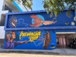 ”Frecuencia Viva” el nuevo mural inaugurado en Radio UAS