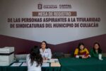 Instalan mesa de recepción para aspirantes a síndicos; suman 32 interesados en participar