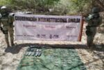 En Escuinapa, el Grupo Interinstitucional asegura un campamento, armas largas, cargadores y cartuchos