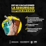 Ciudadanos deben atender recomendaciones en el hogar y durante su estancia en centros de recreo