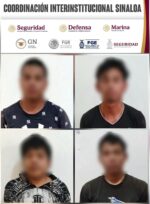 Derivado de un reporte al 911 y de la oportuna intervención del Grupo Interinstitucional, se detuvo a cuatro civiles en posesión de armas cortas Derivado de un reporte al 911 y de la oportuna intervención del Grupo Interinstitucional, se detuvo a cuatro civiles en posesión de armas cortas