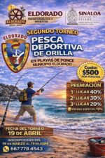 Invitan a participar en el Segundo Torneo de Pesca Deportiva de Orilla en Eldorado