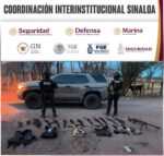 En Culiacán, el Grupo Interinstitucional detiene a una persona y asegura 17 armas, entre ellas un fusil Barrett calibre .50, aditamentos lanzagranadas, vehículos y equipo táctico En Culiacán, el Grupo Interinstitucional detiene a una persona y asegura 17 armas, entre ellas un fusil Barrett calibre .50, aditamentos lanzagranadas, vehículos y equipo táctico