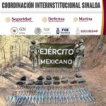 Grupo Interinstitucional localiza y destruye más de 100 artefactos explosivos improvisados; aseguran equipo táctico y semillas de marihuana y amapola en Badiraguato Grupo Interinstitucional localiza y destruye más de 100 artefactos explosivos improvisados; aseguran equipo táctico y semillas de marihuana y amapola en Badiraguato