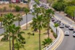 Renace el Distribuidor Vial Humaya con palmeras iluminadas y mejor imagen urbana Renace el Distribuidor Vial Humaya con palmeras iluminadas y mejor imagen urbana