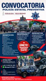 La Policía Estatal Preventiva de Sinaloa: una oportunidad de servir a la comunidad. ¡Únete! La Policía Estatal Preventiva de Sinaloa: una oportunidad de servir a la comunidad. ¡Únete!
