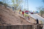 Continúan trabajos de mejoramiento integral en la prolongación Álvaro Obregón, sector sur Continúan trabajos de mejoramiento integral en la prolongación Álvaro Obregón, sector sur