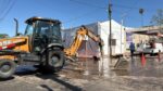 JAPAC trabaja en la reparación de línea principal en el centro de la ciudad JAPAC trabaja en la reparación de línea principal en el centro de la ciudad