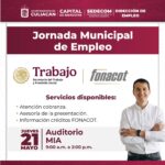 Jornada Municipal de Empleo se realizará este jueves 21 de mayo en el Auditorio MIA Jornada Municipal de Empleo se realizará este jueves 21 de mayo en el Auditorio MIA