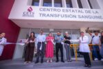 Gobernadora Yeraldine pone en marcha el Centro Estatal de Transfusión Sanguínea Gobernadora Yeraldine pone en marcha el Centro Estatal de Transfusión Sanguínea