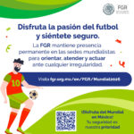 FGR suma estrategia de denuncia en el marco del Mundial de Fútbolñ FGR suma estrategia de denuncia en el marco del Mundial de Fútbolñ