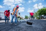 Mejora Ayuntamiento vialidades en Valles del Sol y Finisterra con obras de reencarpetado Mejora Ayuntamiento vialidades en Valles del Sol y Finisterra con obras de reencarpetado