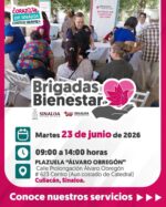DIF Sinaloa invita a la Brigada del Bienestar este martes 23 de junio en Culiacán DIF Sinaloa invita a la Brigada del Bienestar este martes 23 de junio en Culiacán