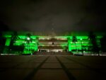 Palacio de Gobierno se iluminan de verde en apoyo a la donación de órganos Palacio de Gobierno se iluminan de verde en apoyo a la donación de órganos