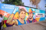 Inaugura Estrella Palacios el mural “Donde Nacen los Campeones” del programa Mosaicos y Murales por el Amor y la Libertad Inaugura Estrella Palacios el mural “Donde Nacen los Campeones” del programa Mosaicos y Murales por el Amor y la Libertad