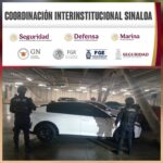 Dos vehículos fueron recuperados por el Grupo Interinstitucional en Culiacán durante un operativo; uno de ellos se impactó contra un local Dos vehículos fueron recuperados por el Grupo Interinstitucional en Culiacán durante un operativo; uno de ellos se impactó contra un local