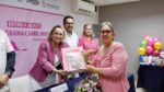 Secretaría de Salud, Voluntariado Estatal y Club Tomateros entregan prótesis mamarias y brasieres porta prótesis a mujeres sobrevivientes de cáncer de mama Secretaría de Salud, Voluntariado Estatal y Club Tomateros entregan prótesis mamarias y brasieres porta prótesis a mujeres sobrevivientes de cáncer de mama