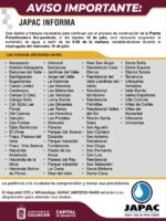 JAPAC anuncia trabajos con miras a poner en operación la nueva Planta Potabilizadora Sur Poniente JAPAC anuncia trabajos con miras a poner en operación la nueva Planta Potabilizadora Sur Poniente