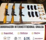 Tras una persecución y agresión armada en el municipio de Culiacán, el Grupo Interinstitucional detuvo a 3 civiles, redujo a 2 y aseguró fusiles, municiones, presunta droga y ponchallantas Tras una persecución y agresión armada en el municipio de Culiacán, el Grupo Interinstitucional detuvo a 3 civiles, redujo a 2 y aseguró fusiles, municiones, presunta droga y ponchallantas