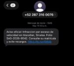 Alerta SSPM sobre mensajes falsos de multas de tránsito enviados por celular Alerta SSPM sobre mensajes falsos de multas de tránsito enviados por celular