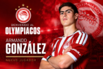 Armando “Hormiga” González da el salto a Europa con Olympiacos Armando “Hormiga” González da el salto a Europa con Olympiacos