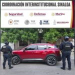 Grupo Interinstitucional recupera vehículo con reporte de robo, en Culiacán Grupo Interinstitucional recupera vehículo con reporte de robo, en Culiacán