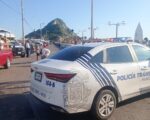 Restringen circulación hacia el Cerro del Crestón tras registrarse hundimiento en la vialidad Restringen circulación hacia el Cerro del Crestón tras registrarse hundimiento en la vialidad