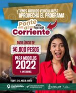 “Regresa “Ponte al Corriente”; ahora beneficia a propietarios de vehículos modelo 2022 y anteriores” “Regresa “Ponte al Corriente”; ahora beneficia a propietarios de vehículos modelo 2022 y anteriores”