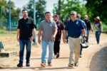ISDE y tomateros coordinan trabajaos para alistar campos de béisbol del car ISDE y tomateros coordinan trabajaos para alistar campos de béisbol del car