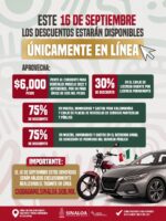 Este 16 de septiembre, Sinaloa celebra con ahorro: realiza tus trámites únicamente en línea Este 16 de septiembre, Sinaloa celebra con ahorro: realiza tus trámites únicamente en línea