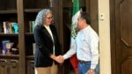 En un cordial encuentro, el Rector Jesús Madueña y la Gobernadora Graciela Domínguez, estrechan diálogo y fortalecen sinergia para atender temas universitarios En un cordial encuentro, el Rector Jesús Madueña y la Gobernadora Graciela Domínguez, estrechan diálogo y fortalecen sinergia para atender temas universitarios