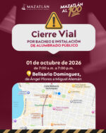 Cierre vial en Belisario Domínguez este jueves 1 de octubre por trabajos de bacheo y alumbrado Cierre vial en Belisario Domínguez este jueves 1 de octubre por trabajos de bacheo y alumbrado